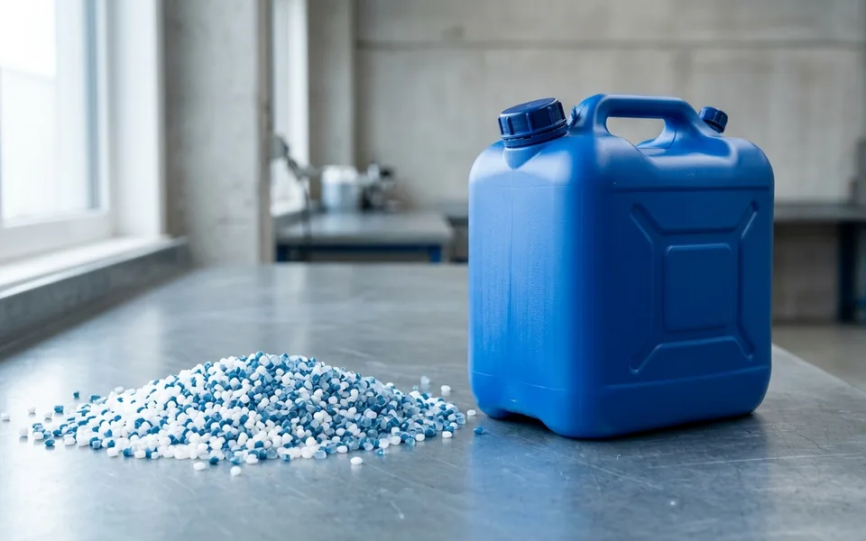 High-Density Polyethylene (HDPE) pellets