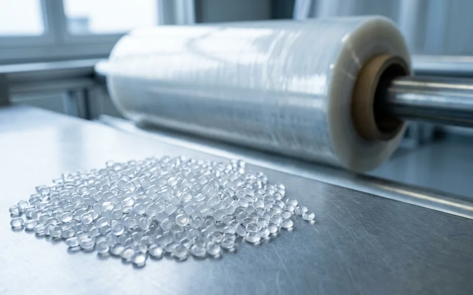 Linear Low-Density Polyethylene (LLDPE) pellets